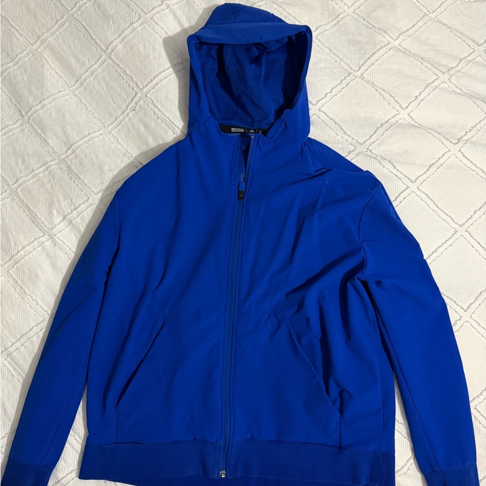Men's Blue track jacket with hood